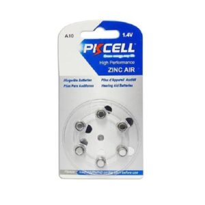Batteria Zinc Air A312 per apparecchi acustici